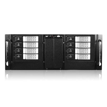 ISTARUSA NoPowerSupply 4U 8-bay Stylish Hotswap Trayless Storage Server D410-DE8SL